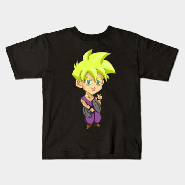 Gohan Chibi Kids T-Shirt by LindsayLovesDisney